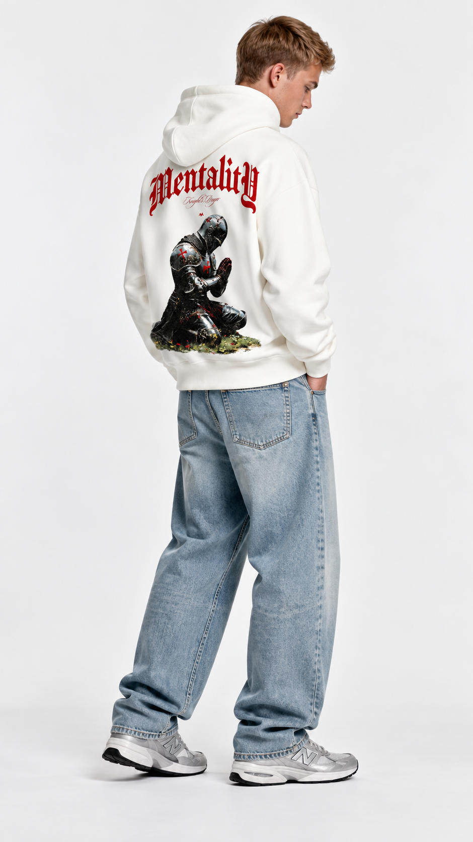 Knights Prayer Boxy Hoodie