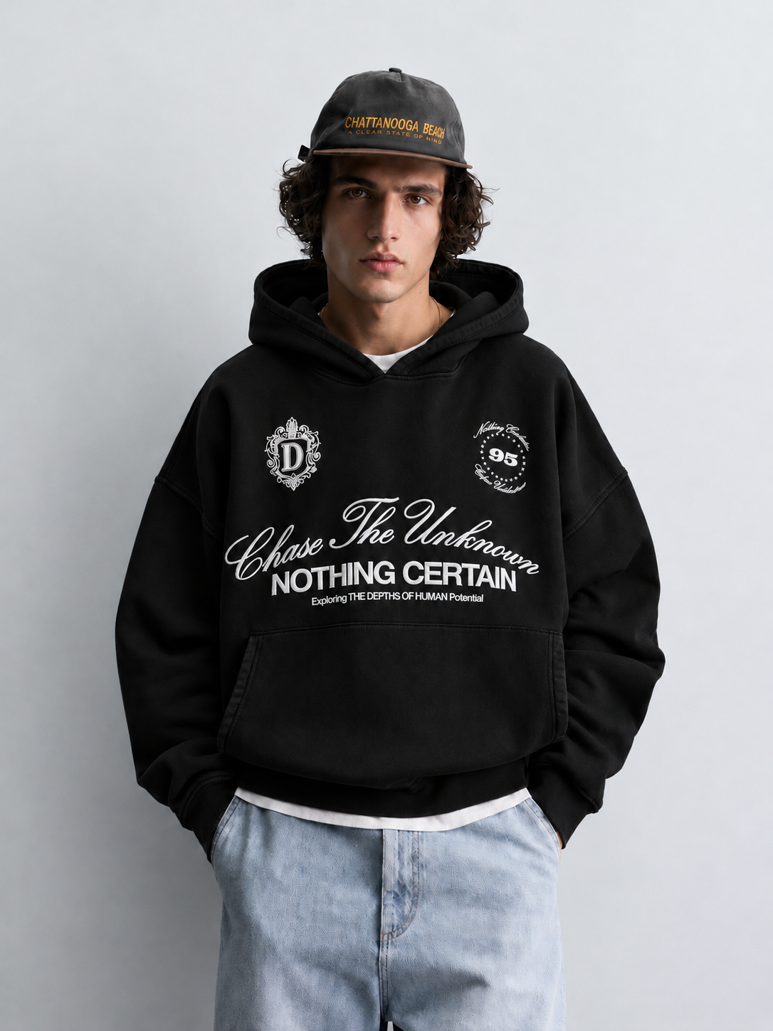 Chase The Unknown Boxy Hoodie
