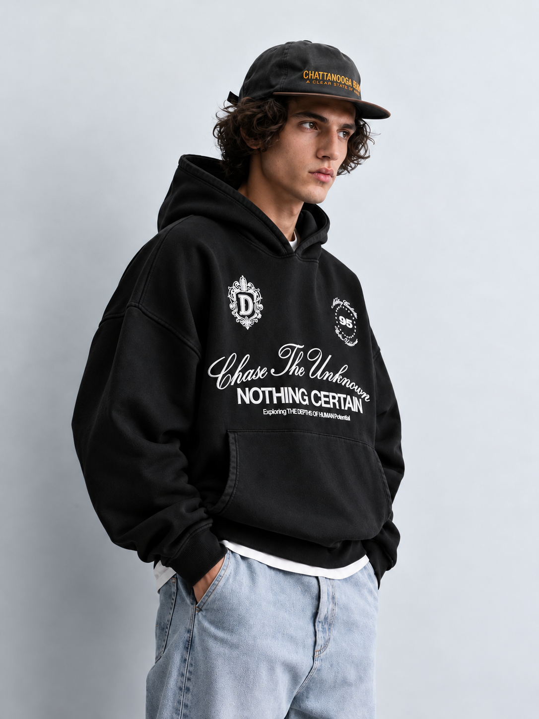 Chase The Unknown Boxy Hoodie