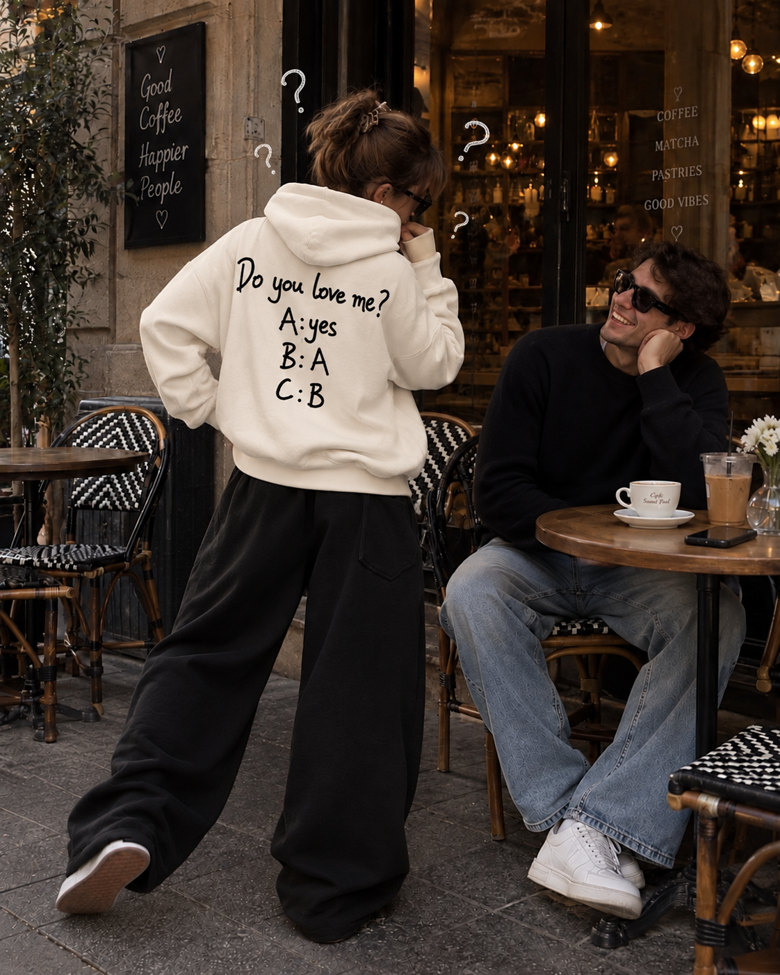 Do You Love Me? Boxy Hoodie